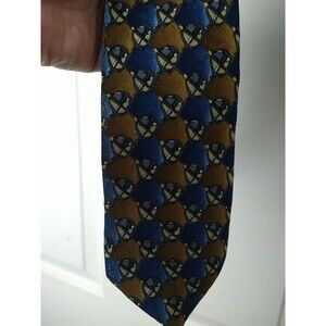 j garcia Blue Brown Artsy Never Swat A Fly Fourteen Collection Tie